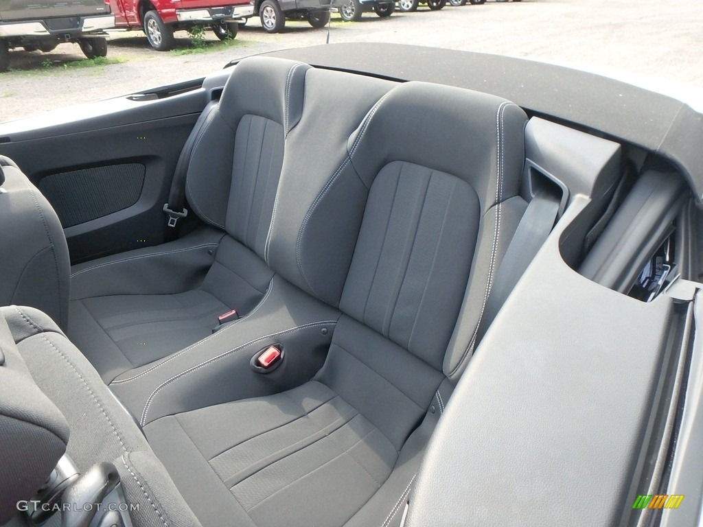 2018 Ford Mustang EcoBoost Convertible Rear Seat Photo #127530717