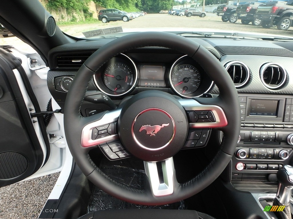 2018 Ford Mustang EcoBoost Convertible Steering Wheel Photos