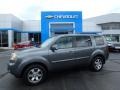 Polished Metal Metallic 2011 Honda Pilot Touring 4WD