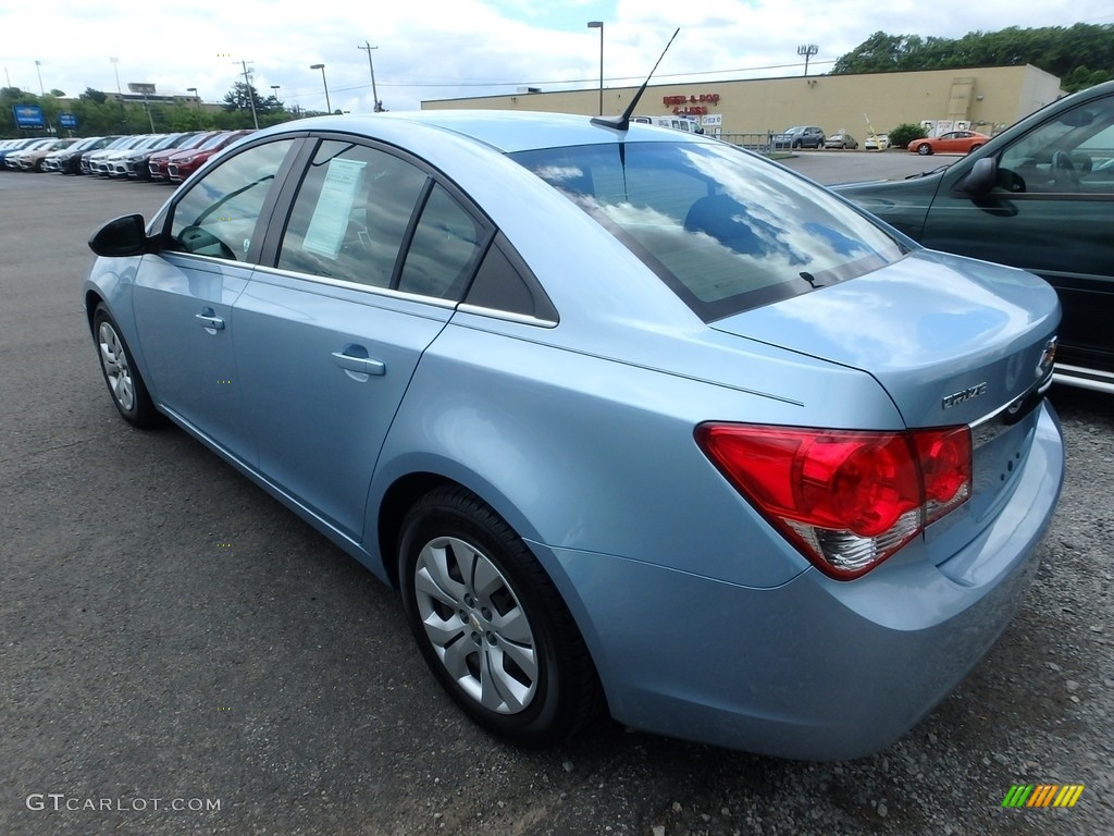 2012 Cruze LS - Ice Blue Metallic / Jet Black/Medium Titanium photo #2