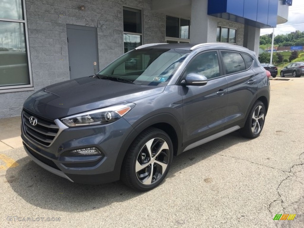 Coliseum Gray 2018 Hyundai Tucson Sport AWD Exterior Photo #127533639