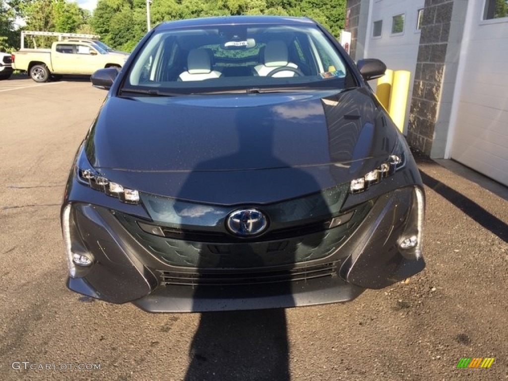 2018 Prius Prime Advanced - Magnetic Gray Metallic / Moonstone photo #6