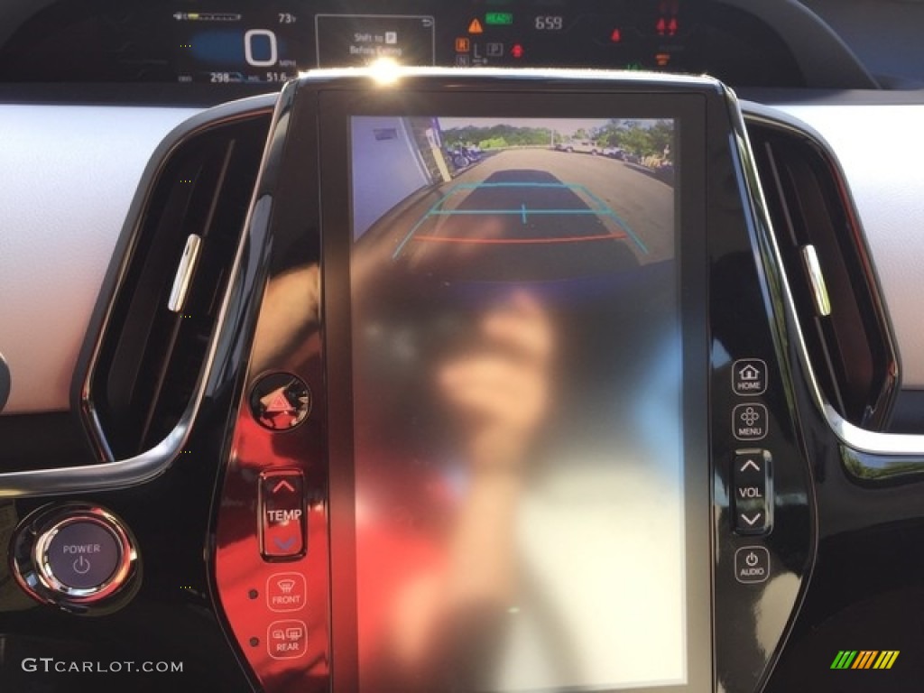 2018 Prius Prime Advanced - Magnetic Gray Metallic / Moonstone photo #18