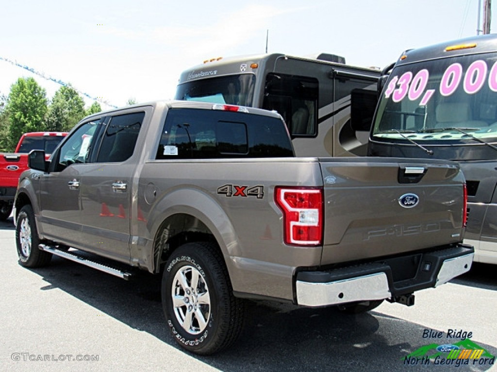 2018 F150 XLT SuperCrew 4x4 - Stone Gray / Earth Gray photo #3