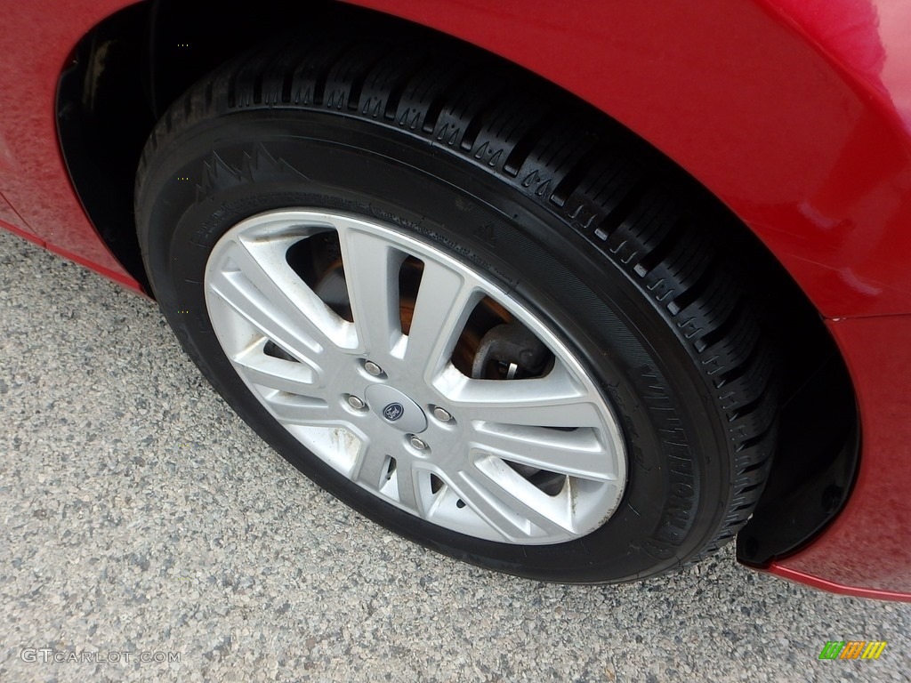 2011 Focus SEL Sedan - Sangria Red Metallic / Charcoal Black photo #9