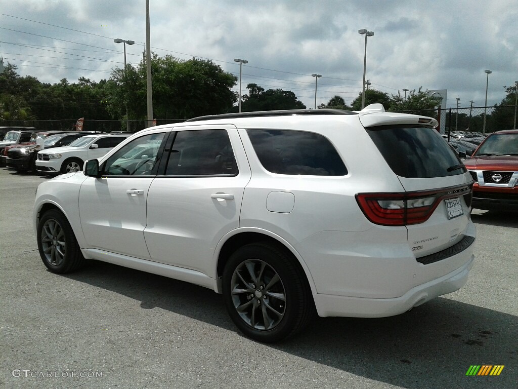 2018 Durango GT - Vice White Tri-Coat Pearl / Black photo #3