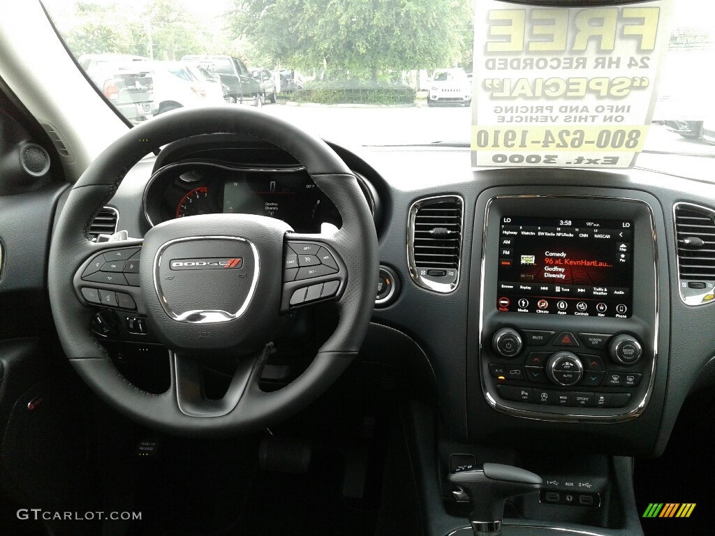2018 Durango GT - Vice White Tri-Coat Pearl / Black photo #13