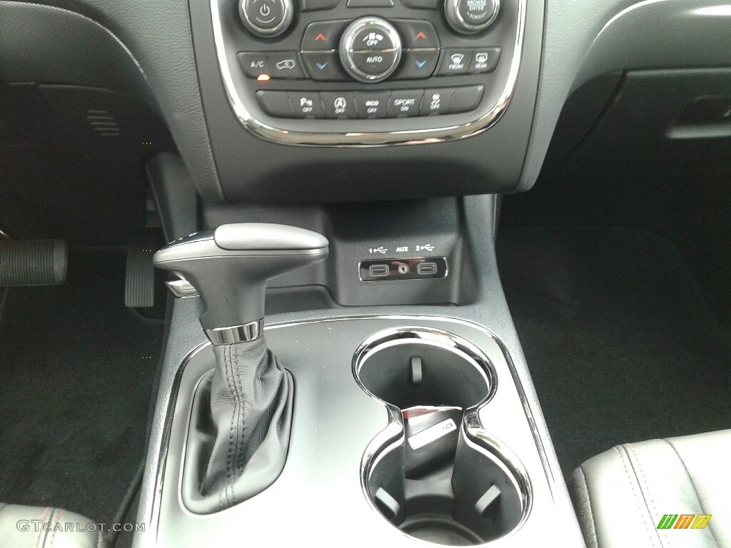 2018 Durango GT - Vice White Tri-Coat Pearl / Black photo #16