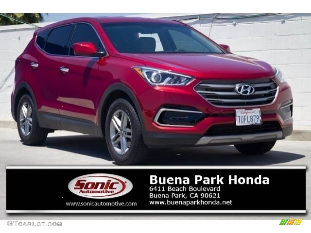 Serrano Red Hyundai Santa Fe Sport