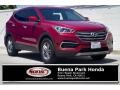 Serrano Red 2017 Hyundai Santa Fe Sport FWD