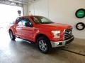2017 Race Red Ford F150 XLT SuperCrew 4x4  photo #1