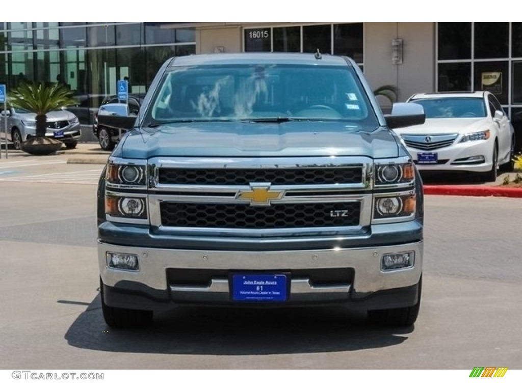 2014 Silverado 1500 LTZ Crew Cab - Black / Jet Black photo #2