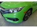 2018 Energy Green Pearl Honda Civic EX-T Coupe  photo #6