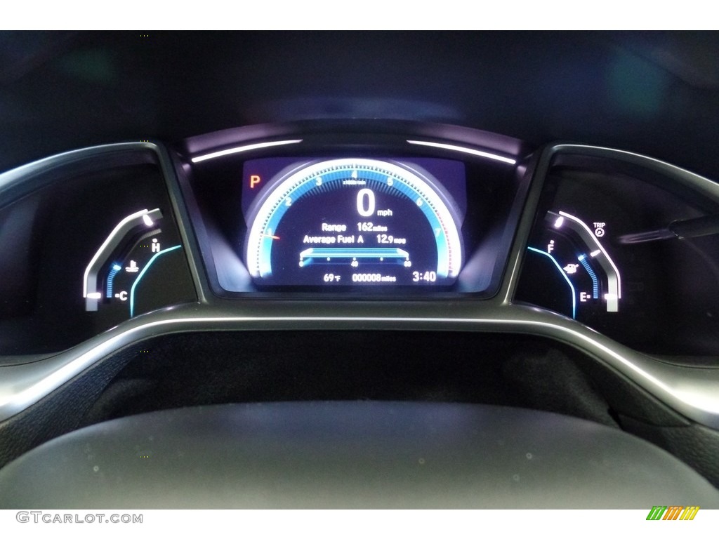 2018 Civic EX-T Coupe - Energy Green Pearl / Black/Gray photo #20