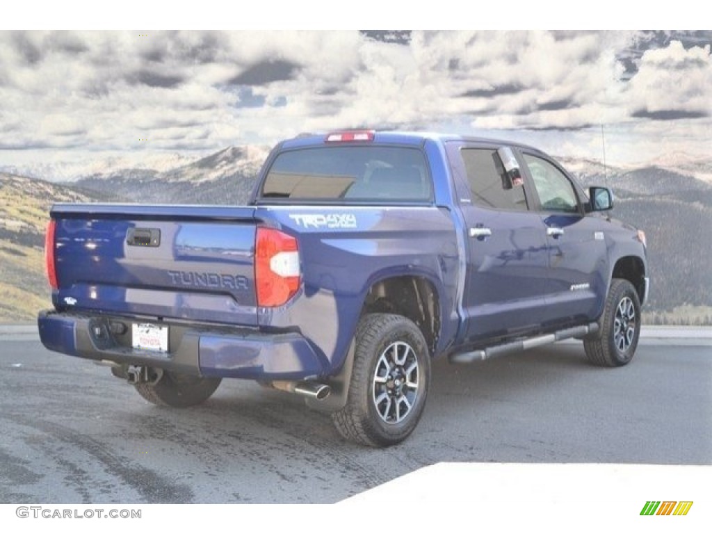 2015 Tundra Limited CrewMax 4x4 - Blue Ribbon Metallic / Black photo #3