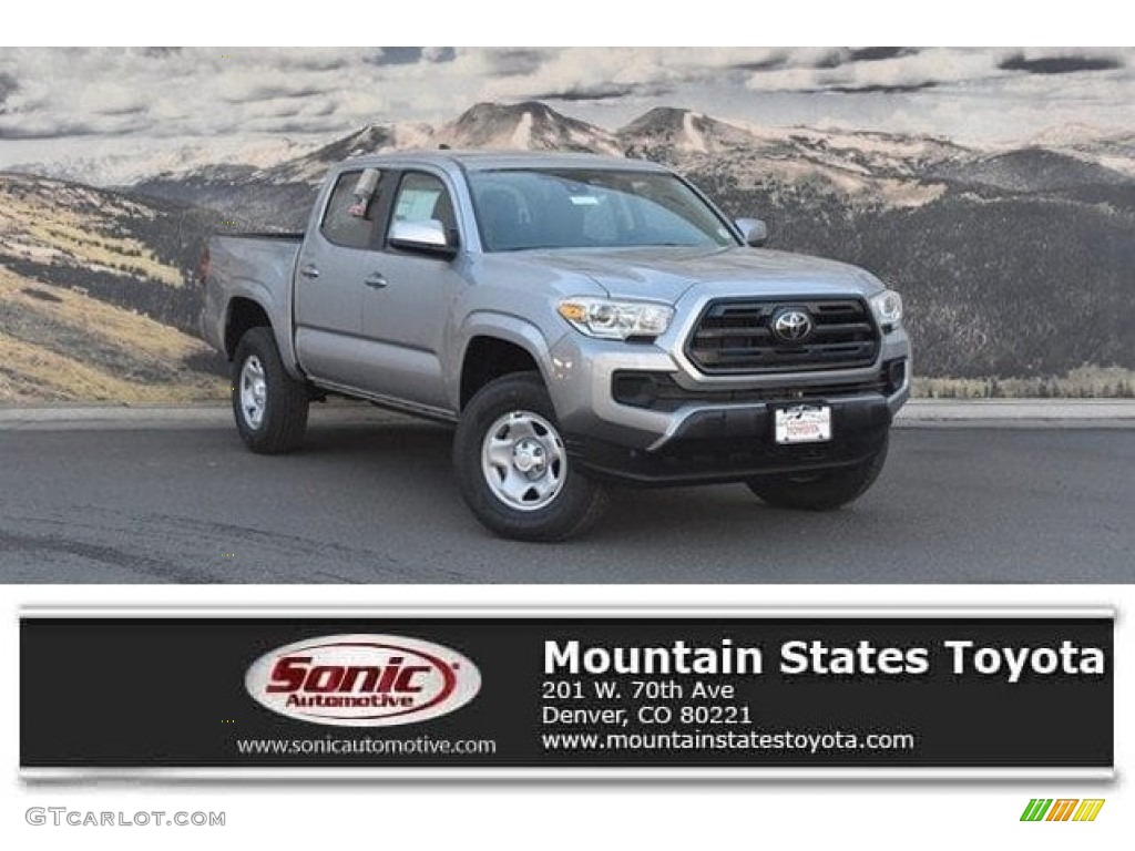 Silver Sky Metallic Toyota Tacoma