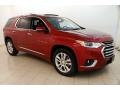 2018 Cajun Red Tintcoat Chevrolet Traverse High Country AWD  photo #1