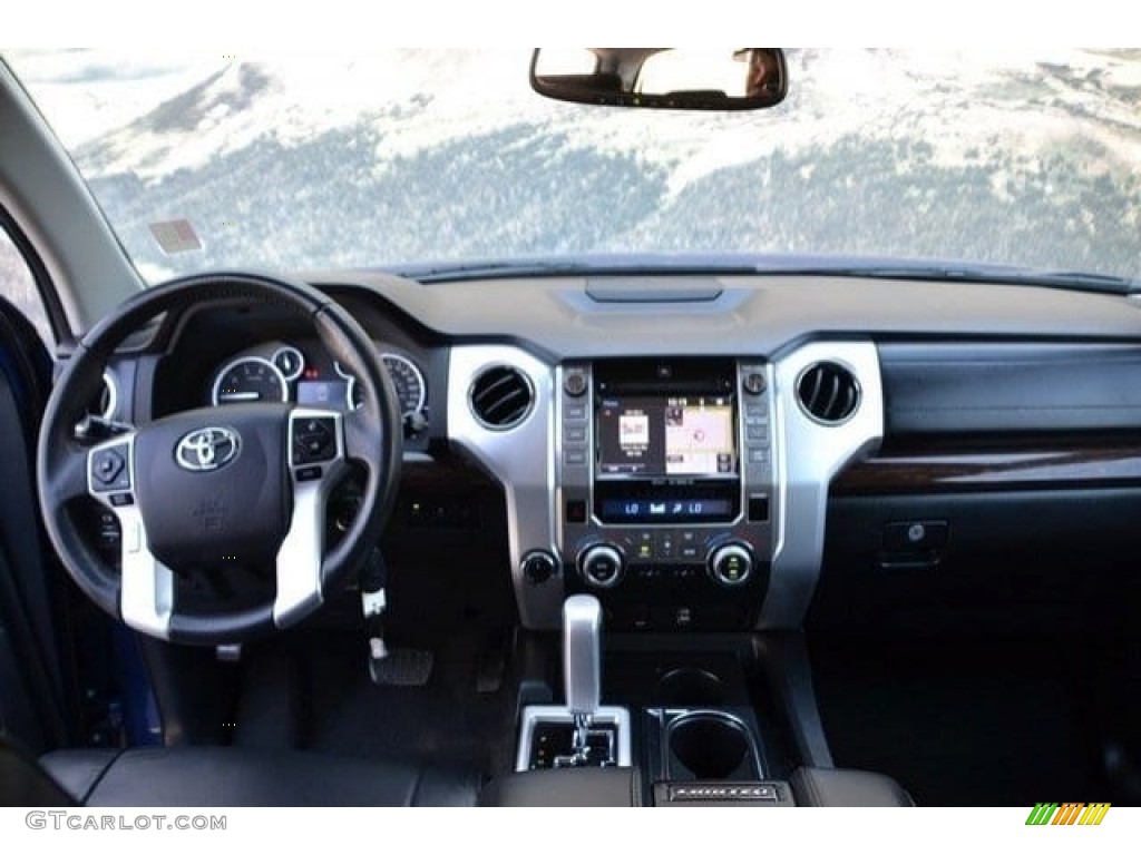 2015 Tundra Limited CrewMax 4x4 - Blue Ribbon Metallic / Black photo #13