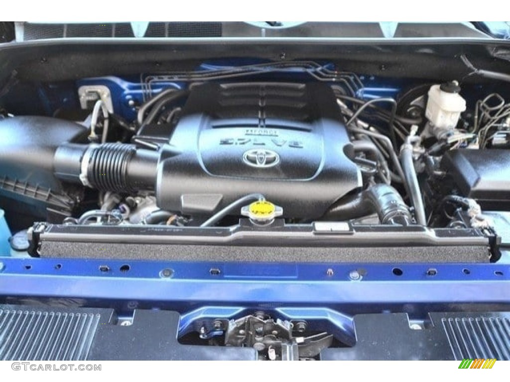 2015 Tundra Limited CrewMax 4x4 - Blue Ribbon Metallic / Black photo #27