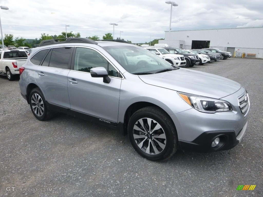 2017 Outback 3.6R Limited - Ice Silver Metallic / Slate Black photo #1