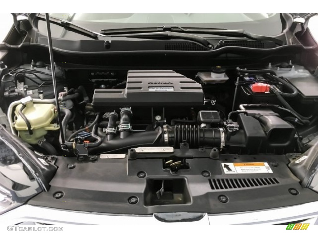 2017 CR-V EX-L - Lunar Silver Metallic / Black photo #9