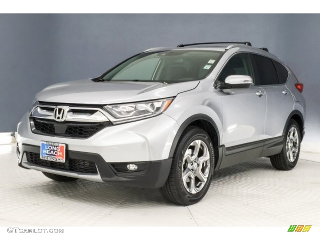 2017 CR-V EX-L - Lunar Silver Metallic / Black photo #13