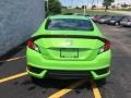 2018 Energy Green Pearl Honda Civic LX-P Coupe  photo #5