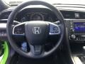 Black/Gray 2018 Honda Civic LX-P Coupe Steering Wheel