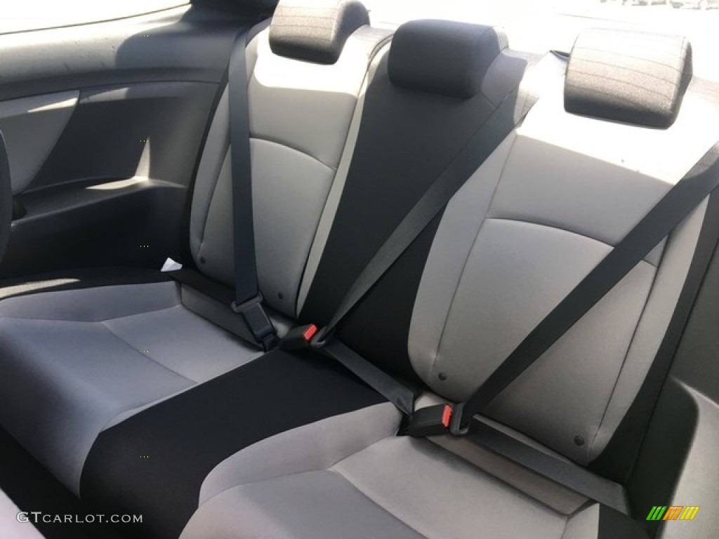 2018 Honda Civic LX-P Coupe Rear Seat Photo #127550103