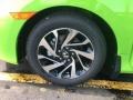 2018 Energy Green Pearl Honda Civic LX-P Coupe  photo #26