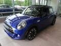 Starlight Blue 2019 Mini Hardtop Cooper S 4 Door Exterior