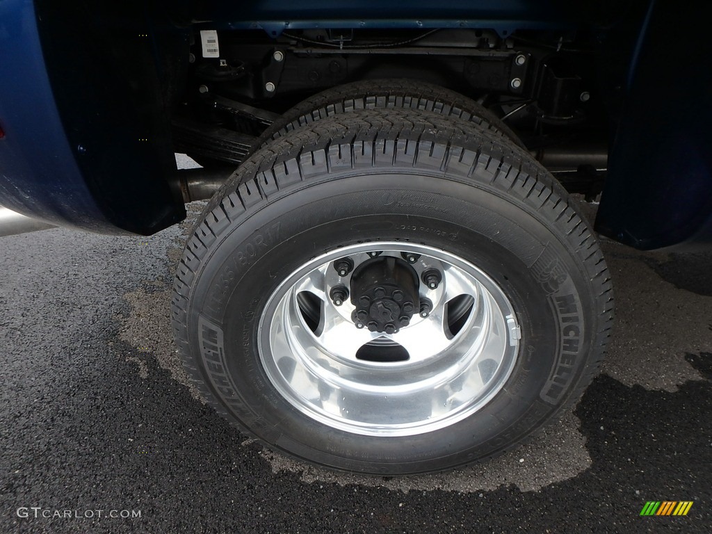 2018 Silverado 3500HD LTZ Crew Cab Dual Rear Wheel 4x4 - Deep Ocean Blue Metallic / Dark Ash/Jet Black photo #2