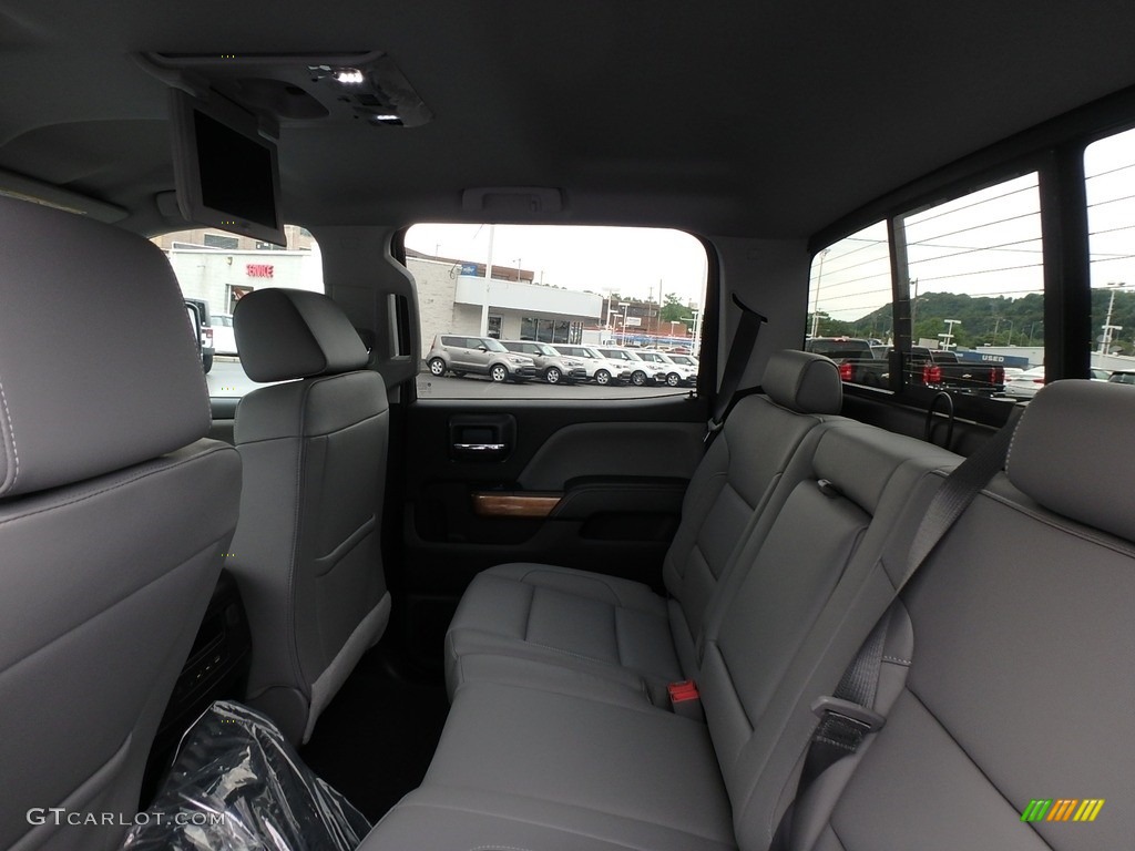 2018 Silverado 3500HD LTZ Crew Cab Dual Rear Wheel 4x4 - Deep Ocean Blue Metallic / Dark Ash/Jet Black photo #11