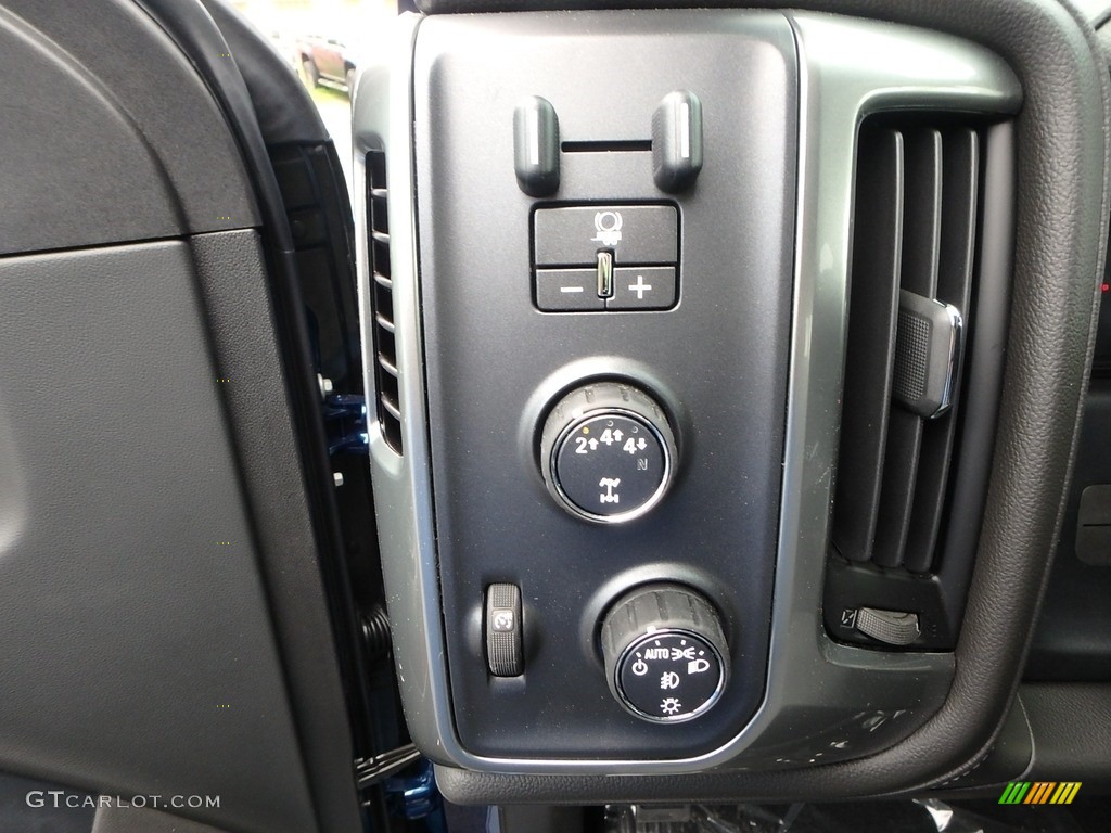 2018 Silverado 3500HD LTZ Crew Cab Dual Rear Wheel 4x4 - Deep Ocean Blue Metallic / Dark Ash/Jet Black photo #14