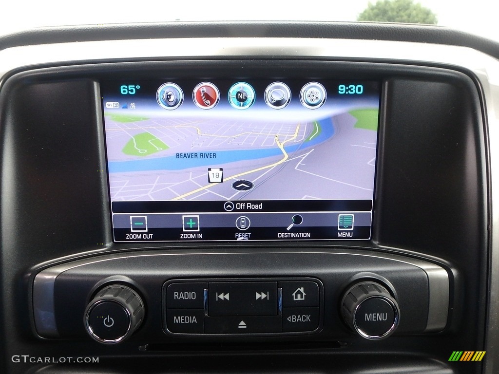2018 Silverado 3500HD LTZ Crew Cab Dual Rear Wheel 4x4 - Deep Ocean Blue Metallic / Dark Ash/Jet Black photo #18