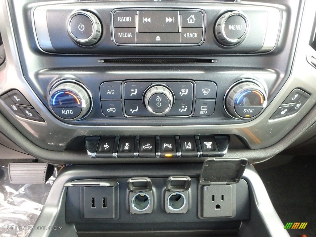 2018 Silverado 3500HD LTZ Crew Cab Dual Rear Wheel 4x4 - Deep Ocean Blue Metallic / Dark Ash/Jet Black photo #19
