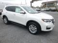 Pearl White 2018 Nissan Rogue SV AWD