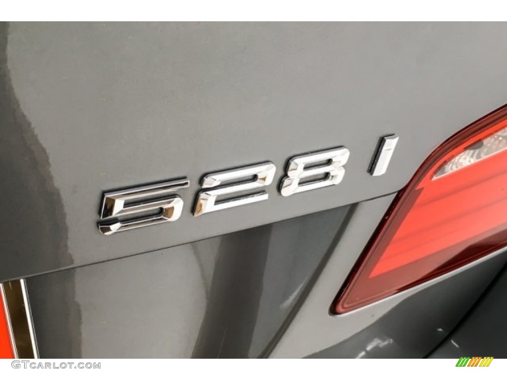 2012 5 Series 528i Sedan - Space Gray Metallic / Everest Gray photo #7