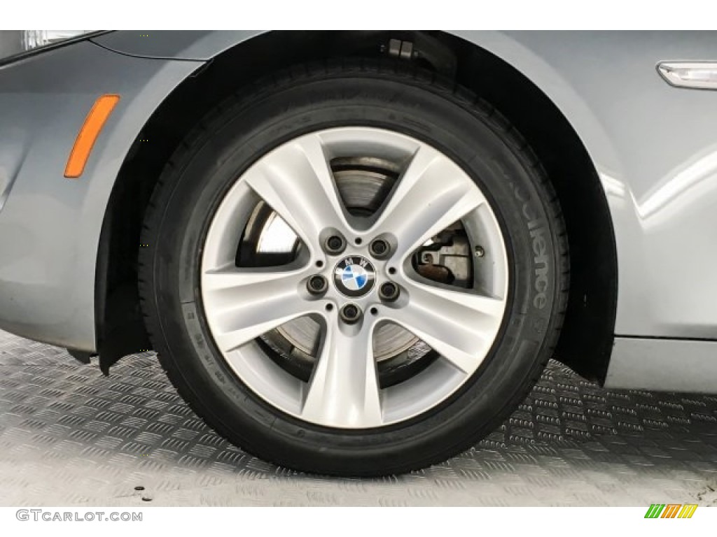 2012 5 Series 528i Sedan - Space Gray Metallic / Everest Gray photo #8