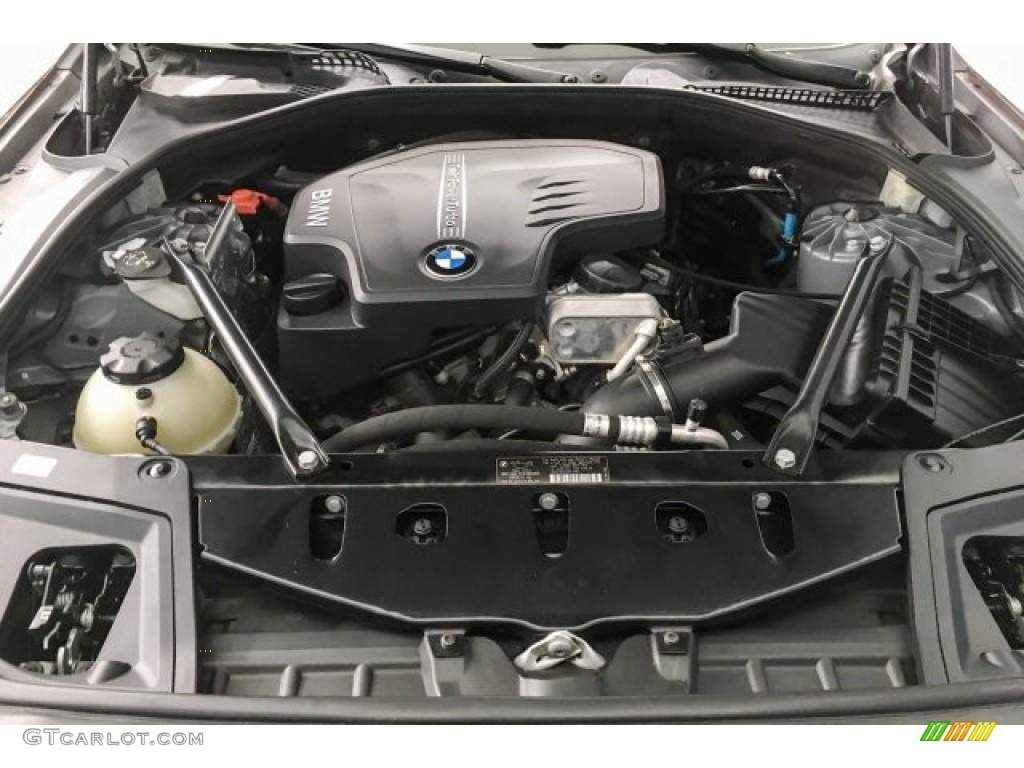 2012 5 Series 528i Sedan - Space Gray Metallic / Everest Gray photo #9