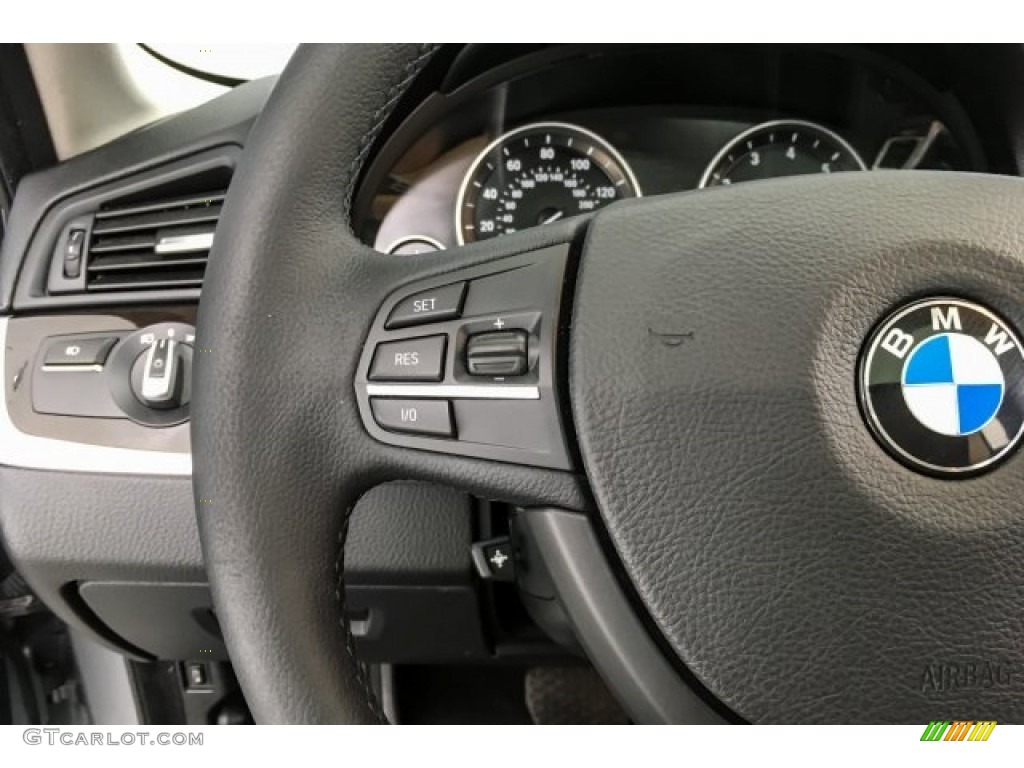 2012 5 Series 528i Sedan - Space Gray Metallic / Everest Gray photo #14