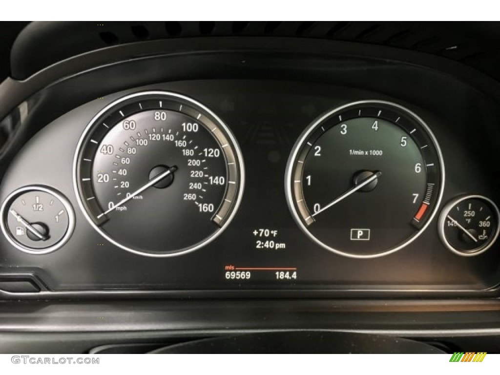 2012 5 Series 528i Sedan - Space Gray Metallic / Everest Gray photo #17