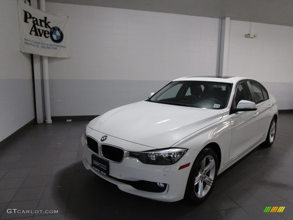 Alpine White BMW 3 Series