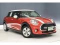 2018 Blazing Red Metallic Mini Hardtop Cooper 4 Door  photo #12