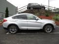 2018 Glacier Silver Metallic BMW X4 xDrive28i  photo #2