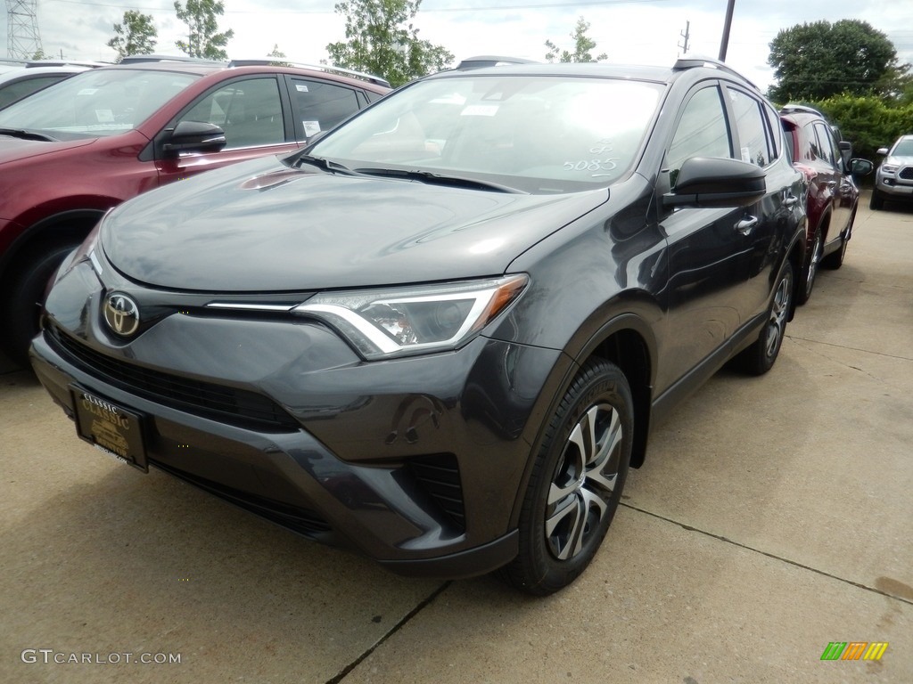 2018 RAV4 LE - Magnetic Gray Metallic / Black photo #1