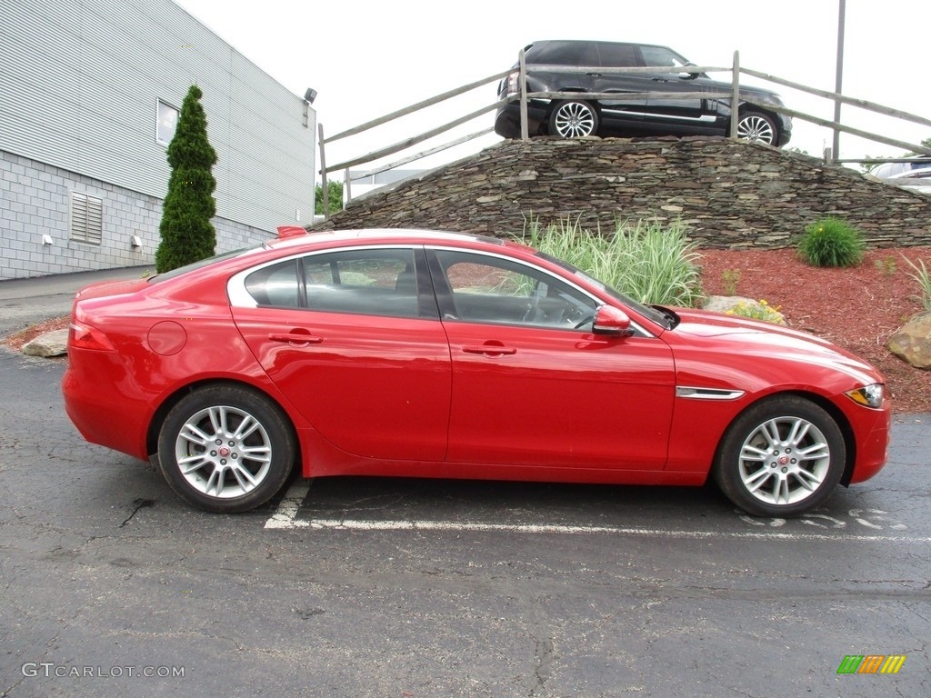 Caldera Red 2018 Jaguar XE 25t Premium AWD Exterior Photo #127556736