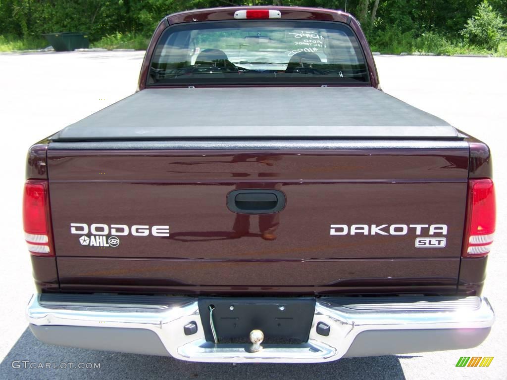 2004 Dakota SLT Quad Cab - Deep Molten Red Pearl / Dark Slate Gray photo #7