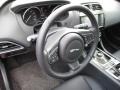 Ebony 2018 Jaguar XE 25t Premium AWD Steering Wheel