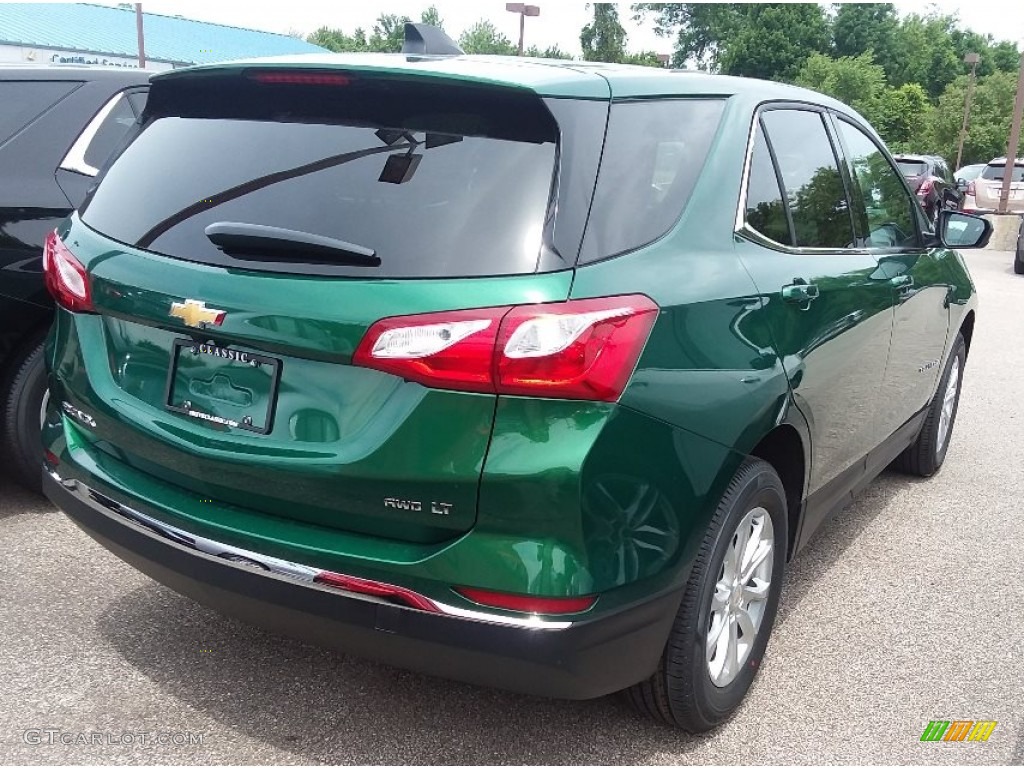 2018 Equinox LT AWD - Ivy Metallic / Jet Black photo #2